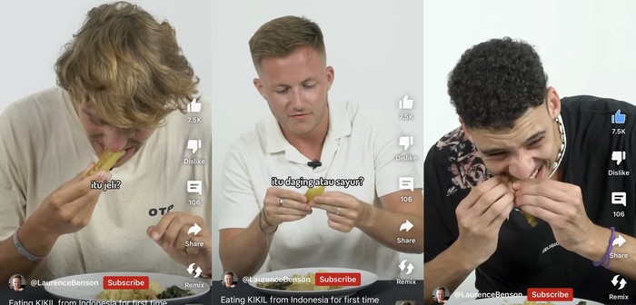 Tekstur Kikil Seperti Jeli, Begini Reaksi Bule Saat Mencicipinya