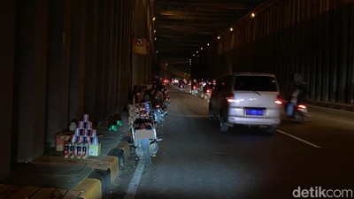 Walau Berbahaya, Masih Banyak Pemudik Berhenti di Lingkar Nagreg