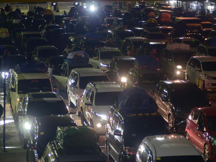 Potret Arus Balik di Pelabuhan Bakauheni pada H+7