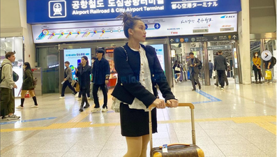 7 Foto Ayu Ting Ting Liburan ke Korea, Gayanya bak Eonni Cantik Korsel