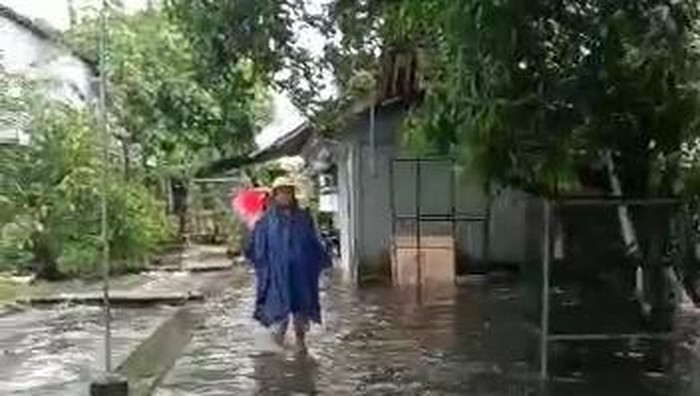 Banjir di Dongkelan Bantul, Senin (1/5/2023) Banjir di Dongkelan Bantul, Senin (1/5/2023)