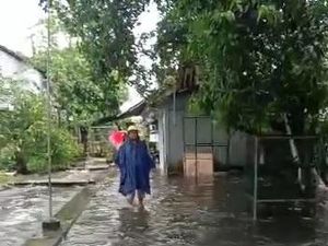 Hujan Deras, 50 Rumah di Dongkelan Bantul Tergenang Banjir