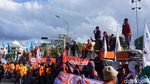 Potret Hari Buruh Internasional di Kota Pahlawan