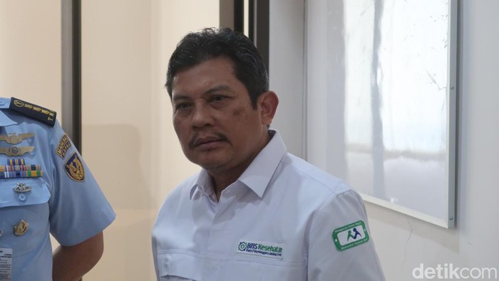 Direktur Utama BPJS Kesehatan Prof. Ali Ghufron Mukti di Bantul, Senin (1/5/2023).