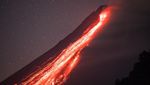 Gunung Merapi Sambut Awal Mei dengan Lava Pijar