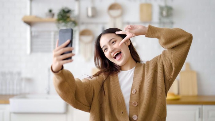 Ilustrasi selfie
