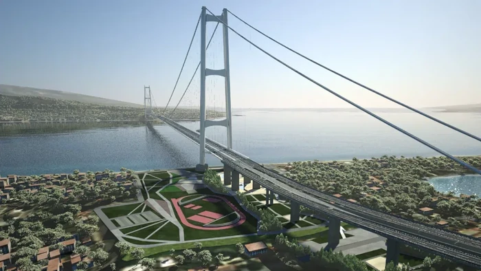 Jembatan gantung terpanjang di dunia Italia