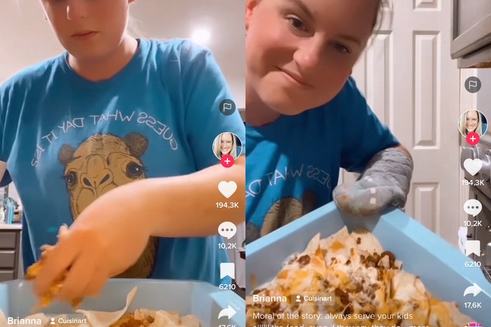 Masakan ditolak oleh sang suami, wanita ini tetap rajin membuat makanan baru