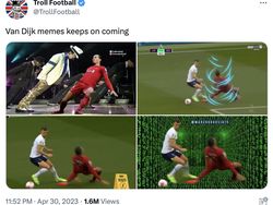 Drama Liverpool vs Tottenham, Virgil van Dijk Malah Jadi Sasaran Meme Netizen