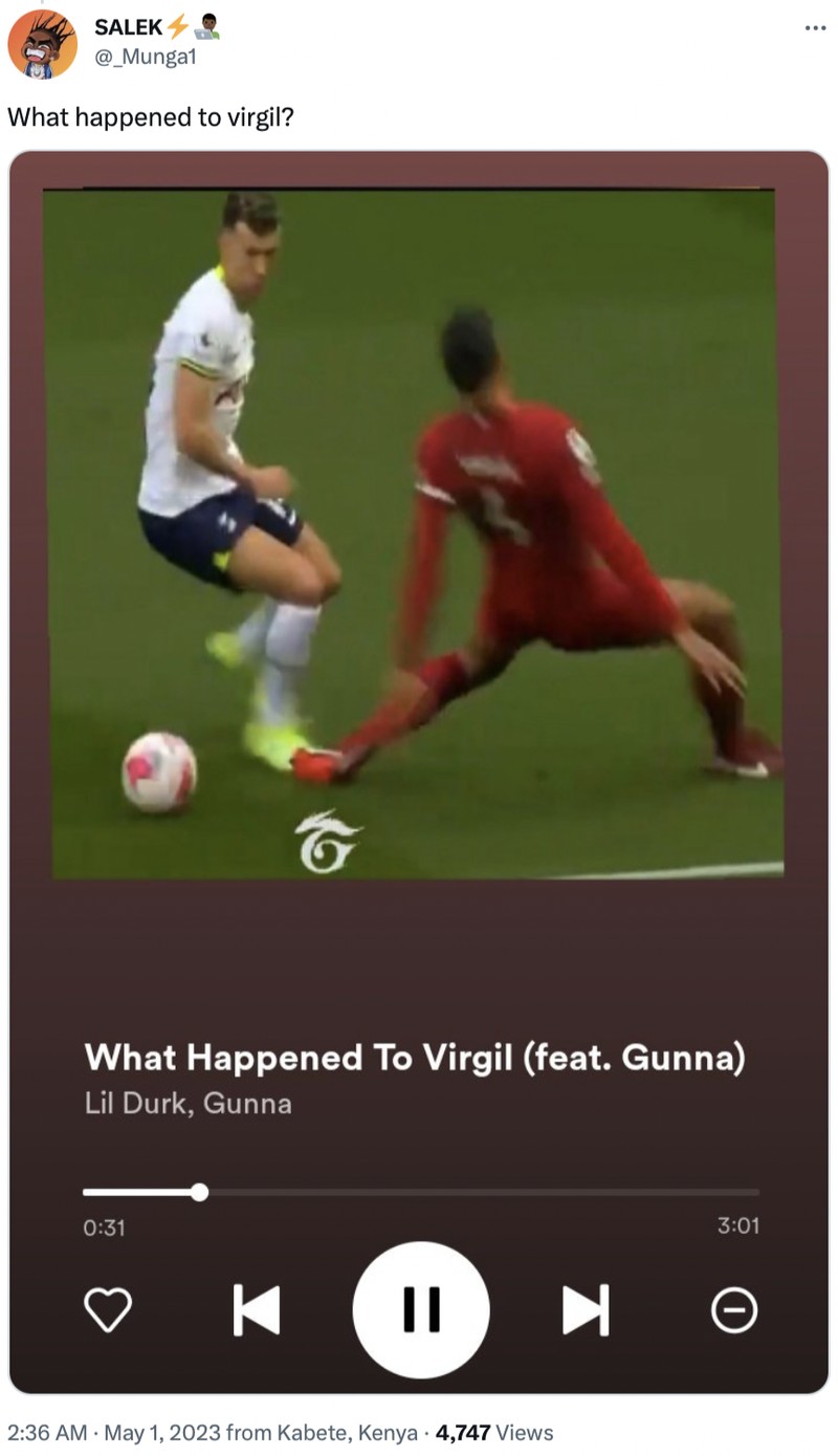 Meme Liverpool vs Tottenham