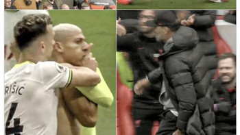 Kompilasi laga Liverpool vs Tottenham tadi malam, seru dan ada lucunya. Foto: Twitter