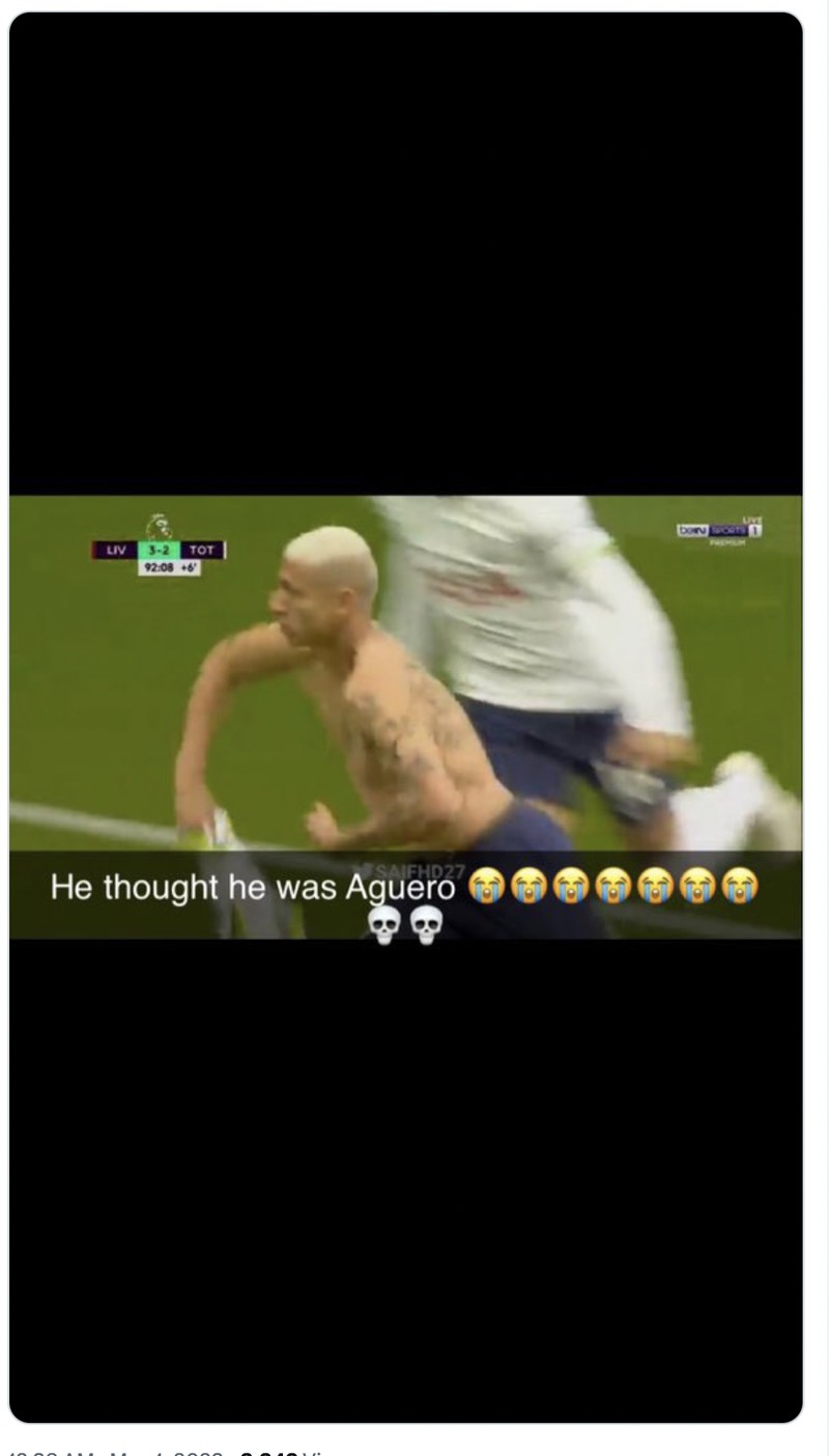 Meme Liverpool vs Tottenham