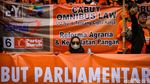 Penampakan Massa Demo May Day Long March di Jakarta