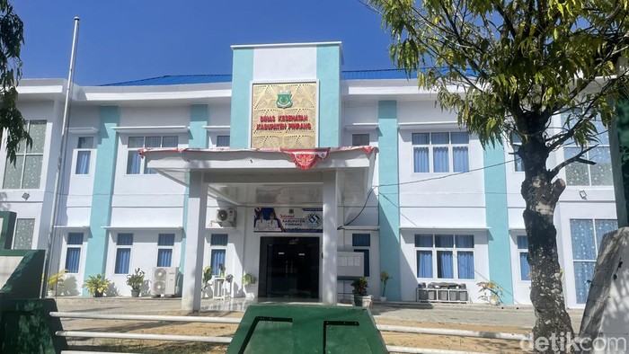Kantor Dinkes Kabupaten Pinrang, Sulawesi Selatan (Sulsel).