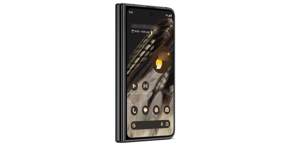 Bocoran render HP layar lipat besutan Google, Pixel Fold.