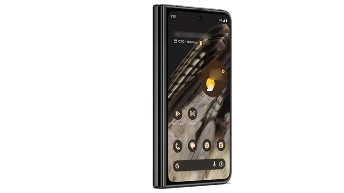 Bocoran render HP layar lipat besutan Google, Pixel Fold.