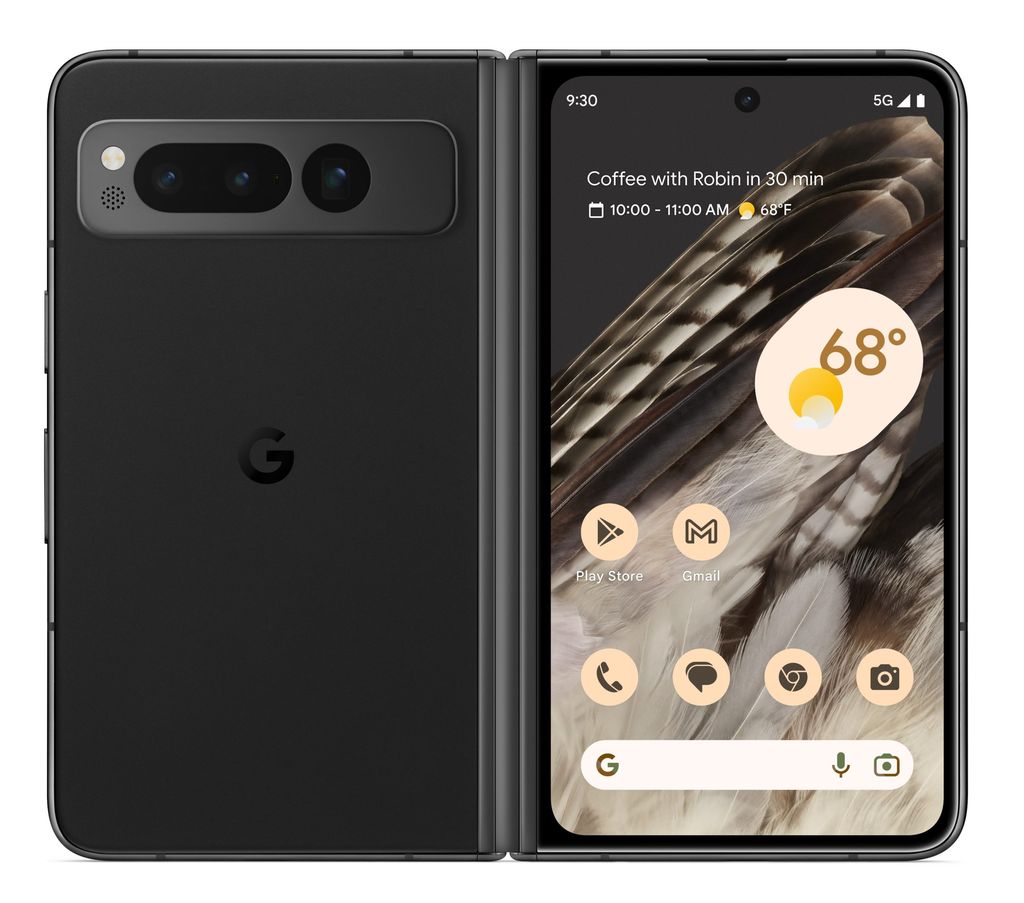 Bocoran render HP layar lipat besutan Google, Pixel Fold.