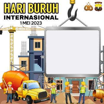 Twibbon Hari Buruh 2023.