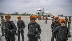 WNI yang Dievakuasi dari Sudan Tiba di Jakarta