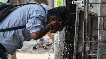 Gelombang panas biasa terjadi antara bulan Maret hingga Juli di negara itu. Namun musim panas menjadi lebih intens, lebih sering, dan lebih lama dalam beberapa tahun terakhir. Foto: SOPA Images/LightRocket via Gett/SOPA Images
