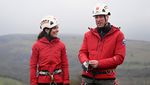 Aksi Gokil Kate Middleton Panjat Tebing Saat Kunjungi Wales