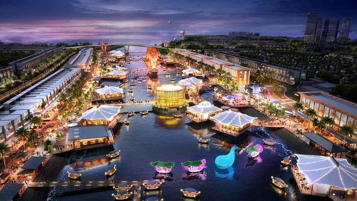 Terinspirasi dari Kota Batavia masa lampau, Batavia PIK hadir dengan konsep baru, inovasi ramah lingkungan, dan desain arsitektur modern sebagai destinasi wisata dan kuliner tepi laut termegah di Golf Island PIK