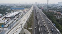 Korlantas Polri mencatat ada 93.393 kendaraan yang menuju ke Jakarta melalui Gerbang Tol Cikampek Utama pada gelombang kedua arus balik lebaran dari tanggal 30 April sampai dengan 1 Mei 2023. 