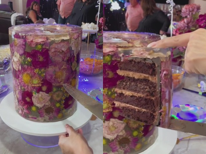 Bukannya Memuji, Netizen Sebut Kue Gelatin Bunga Ini Menjijikkan