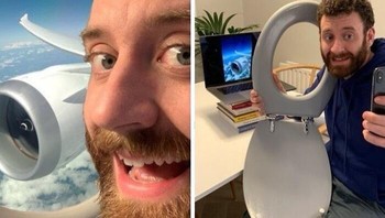 Trik foto traveling di medsos. Foto: instagram.com/nonaestheticsthings