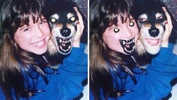 Face swap yang bikin ngakak. Foto: instagram.com/nonaestheticsthings/