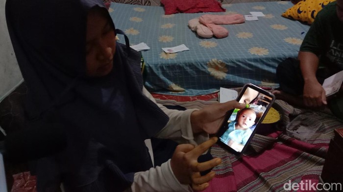 Foto Mazaya Keyra El Naura, bayi berusia tiga bulan di Kelurahan Pati Kidul, Kecamatan Kota, Kabupaten Pati, yang dilaporkan hilang, Selasa (2/5/2023).