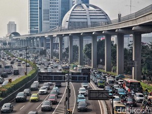 Titik-titik Macet di Tol Dalam Kota dan JORR Saat Jam Pulang Kantor Sore Ini
