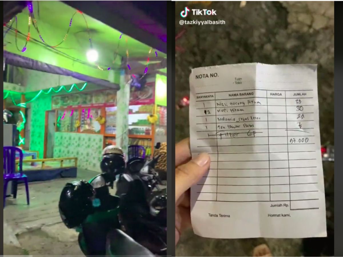 Harga Indomie mahal  di Puncak