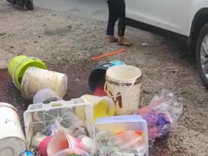 Ibu tiri hamburkan dagangan anak di Makassar.