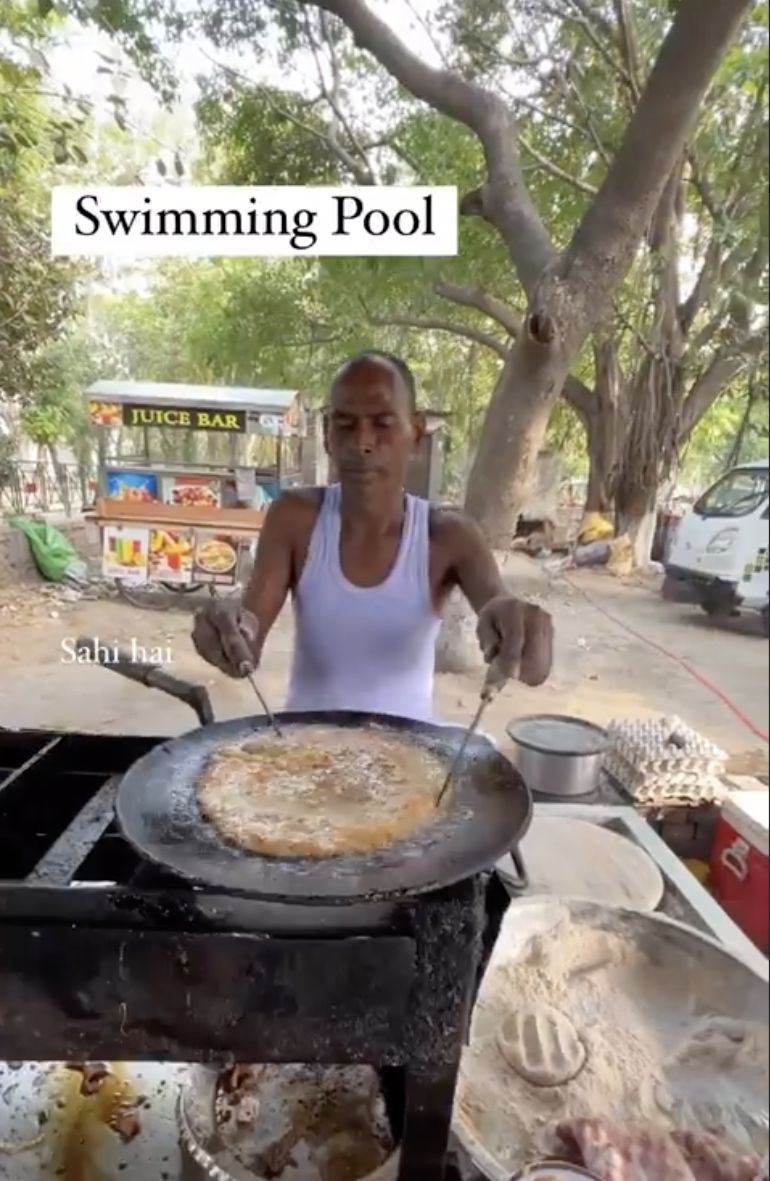 Jualan Roti Prata, Kakek Ini Disorot karena Pakai Banyak Minyak Goreng