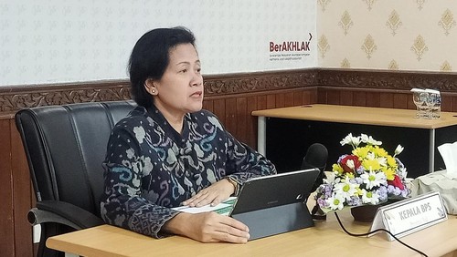 BPS Bali mencatat 1,026 juta kunjungan wisman pada Januari-Maret 2023, naik lebih dari 6.000 persen dibanding periode yang sama tahun lalu.