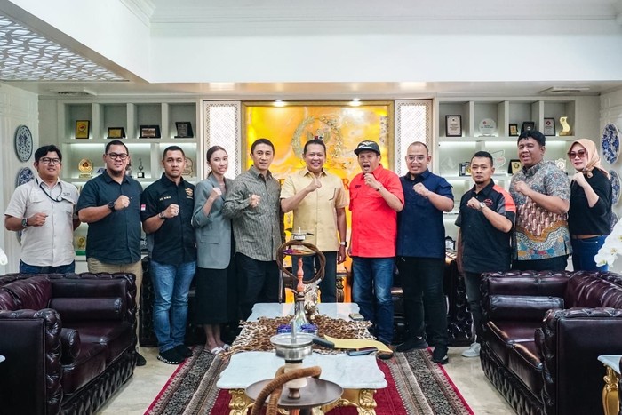 Ketua Umum Ikatan Motor Indonesia (IMI) Bambang Soesatyo mendukung penyelenggaraan 50th Golden Memorial Wing Day dan 33rd Harley Davidson Club Indonesia (HDCI) Anniversary.