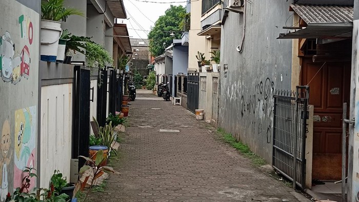 Lokasi anjing liar diviralkan sebagai babi ngepet di Tangsel (Adrial-detikcom)