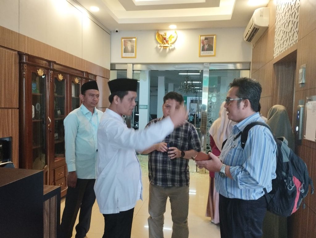Lokasi penembakan di Kantor MUI Pusat (Brigitta Belia-detikcom)
