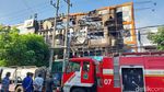 Malang Plaza Saat Dilahap Api
