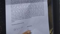 Isi Surat Penembak Kantor MUI Pusat Yang Ngaku Nabi