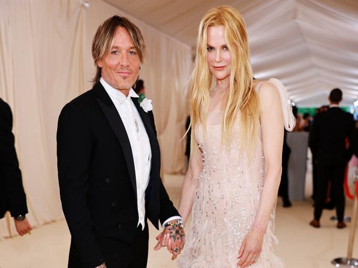 Penampilan Nicole Kidman Met Gala 2023, di Metropolitan Museum of Art, New York City, AS.