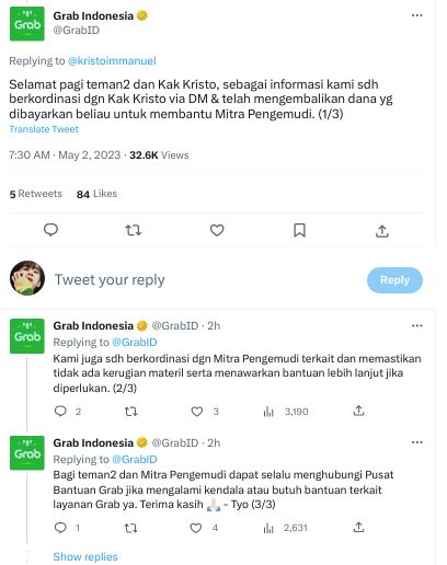 Kristo Immanuel bantu tebus pesanan makanan dari driver ojol yang kena order fiktif