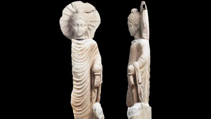 Patung Buddha setinggi dua kaki yang ditemukan di Berenike, Mesir