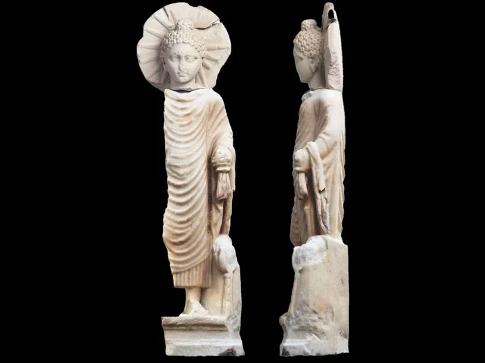 Patung Buddha setinggi dua kaki yang ditemukan di Berenike, Mesir
