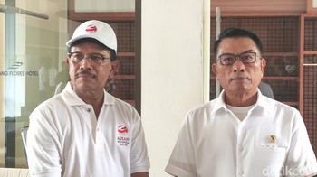 Moeldoko mengatakan ada 3 hotel untuk KTT ASEAN yaitu Hotel Meruorah, Bintang Flores dan Ayana. Foto: Fitraya Ramadhanny/detikcom