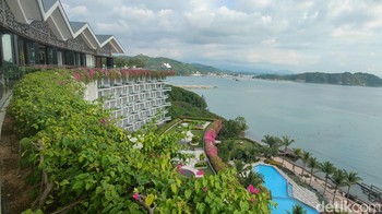 Hotel Ayana Labuan Bajo yang indah tempat Welcoming Dinner KTT ASEAN. Foto: Fitraya Ramadhanny/detikcom