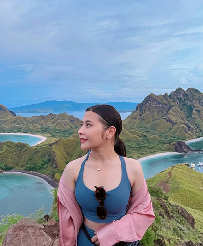 Prilly Latuconsina di Labuan Bajo Prilly Latuconsina di Labuan Bajo