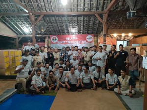Relawan Suket Teki Nusantara Satu Sikap Kawal Jokowi hingga 2024