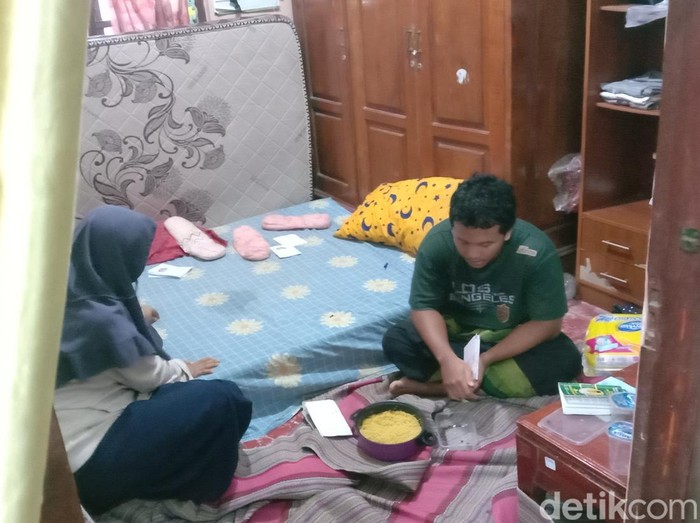 Rumah keluarga bayi 3 bulan hilang di Dukuh Kauman, Pati. Foto diunggah Selasa (2/5/2023).